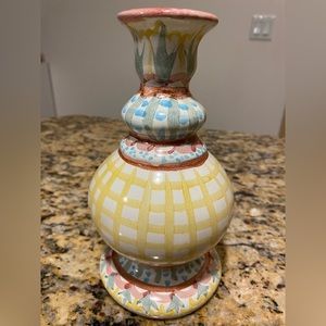 Vintage Mackenzie-Childs Candle holder or bud vase 🕯